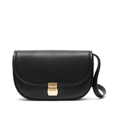 Katy Crossbody Saddle Bag in Full Grain Leather