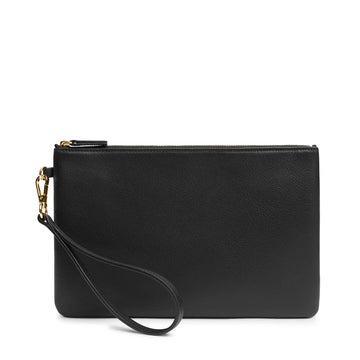 Medium Wristlet Leather Pouch with Redefined Convenience