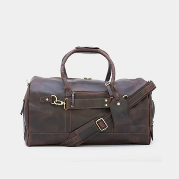 The Denali Leather Duffel Bag, Your Ultimate Carry-On, Built for Adventures