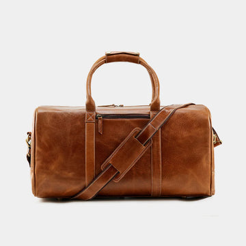 The Full Grainer Leather Duffle with Unmatched Durability