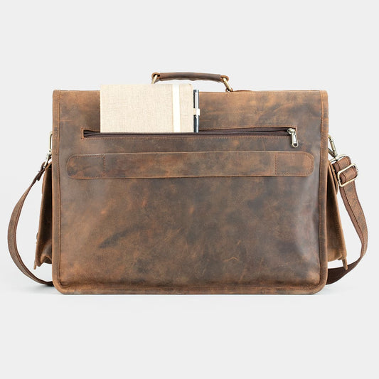 The Jones Leather Satchel Bag where Adventure Meets Elegance