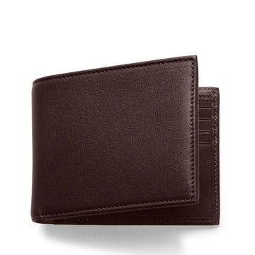The Slim Bifold Leather Wallet with Classic Elegance