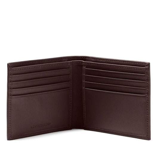 The Slim Bifold Leather Wallet with Classic Elegance