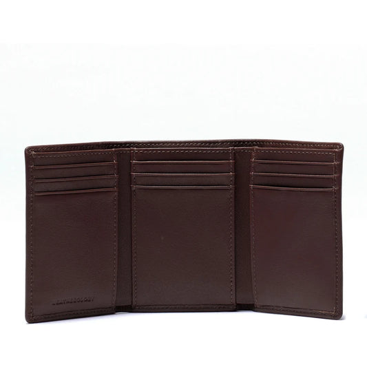 Trifold Leather Wallet with Card Sleeve and Ultimate Versatility