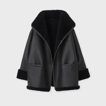 B3- RAF Aviator styled Shearling Sheepskin Leather Jacket